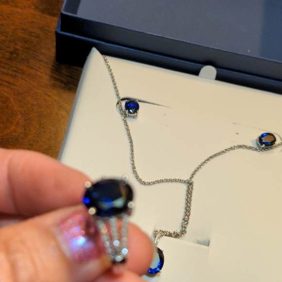 3 piece sapphire jeweyset - Picture 4 of 6